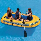 Intex Challenger 3 Inflatable Boat Set